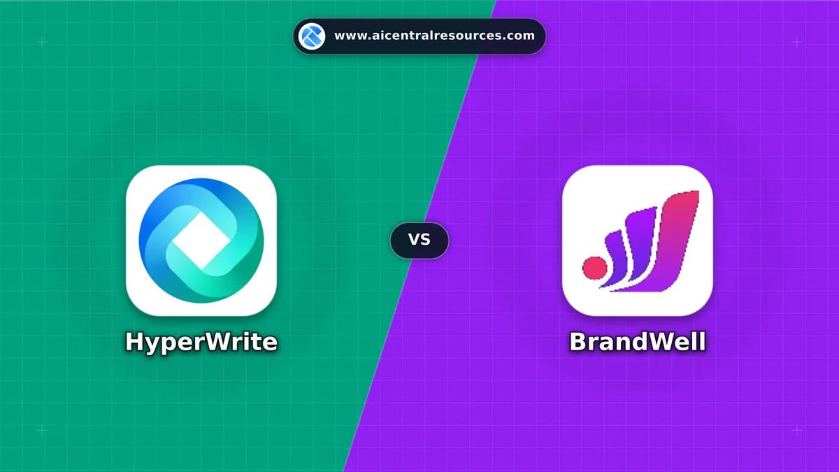 HyperWrite vs BrandWell Comparison Battle Card - Features, Pricing & Review in AI Writing Assistant Tools