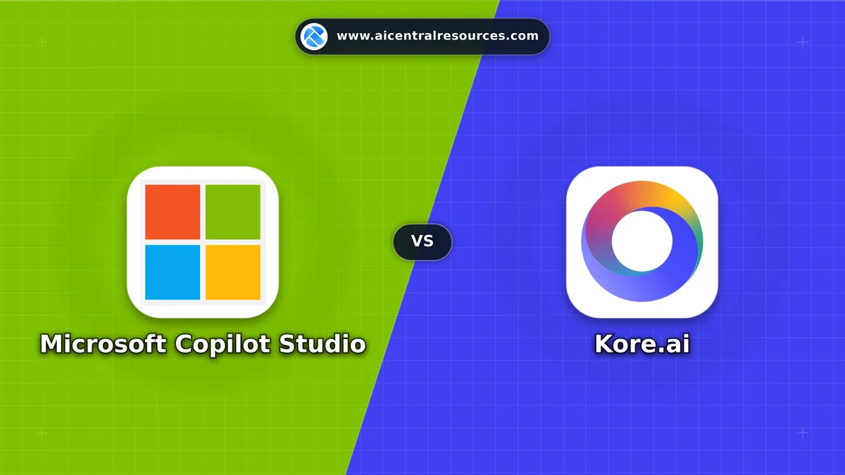 Microsoft Copilot Studio vs Kore.ai Comparison Battle Card - Features, Pricing & Review in AI Chatbots