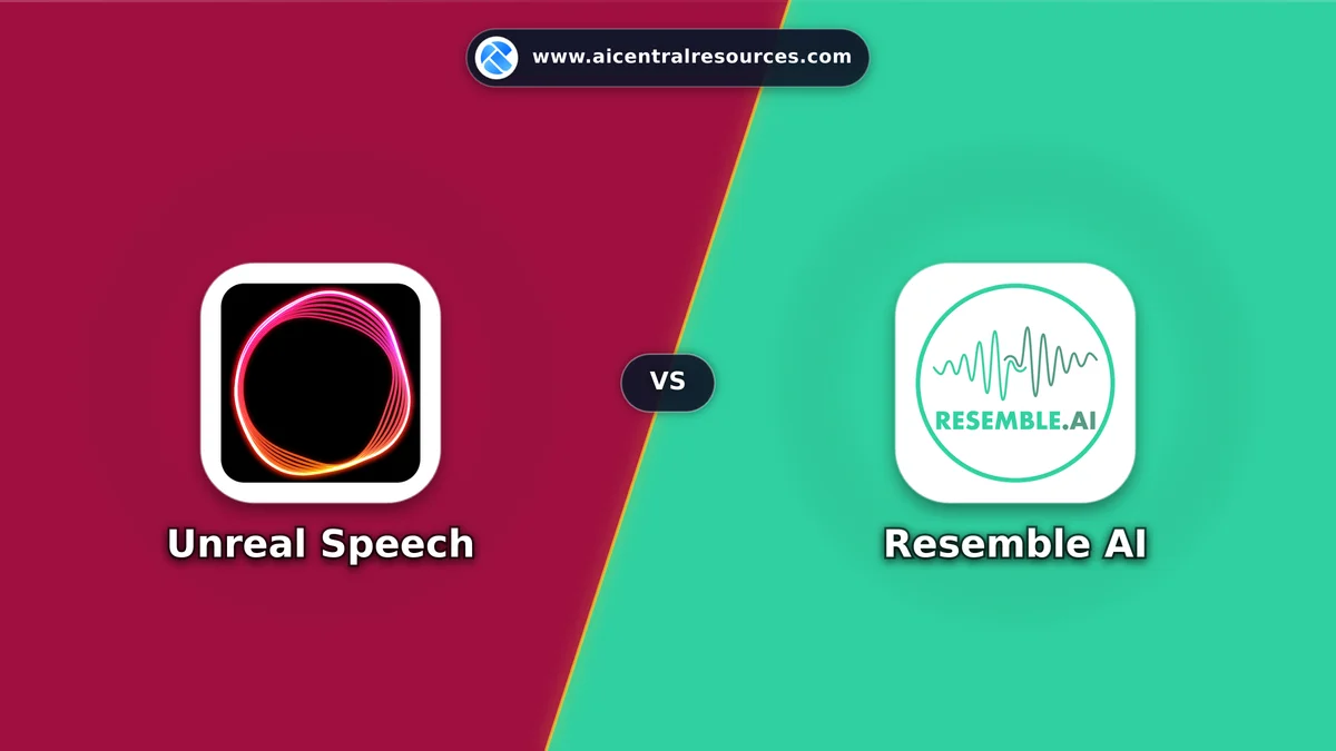 Unreal Speech vs Resemble AI Comparison Battle Card - Features, Pricing & Review in AI Audio & Music Tools