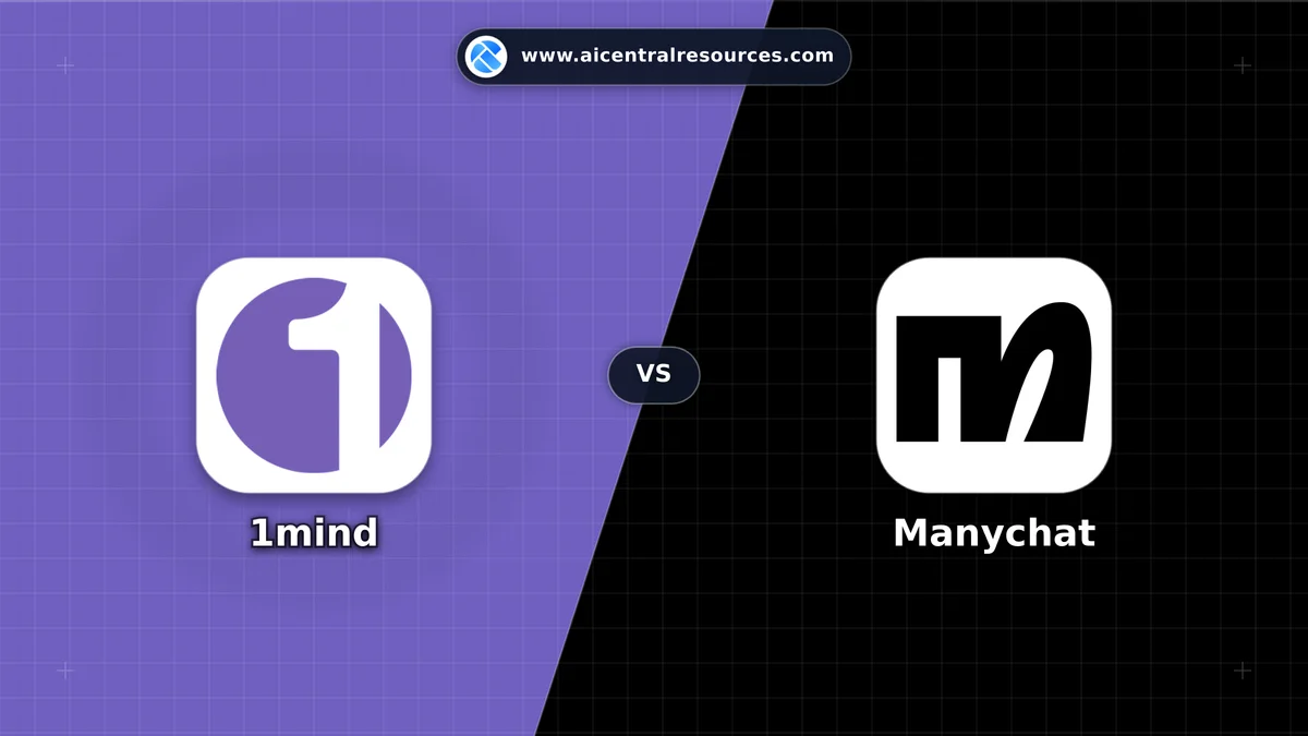1mind vs Manychat Comparison Battle Card - Features, Pricing & Review in AI Chatbots