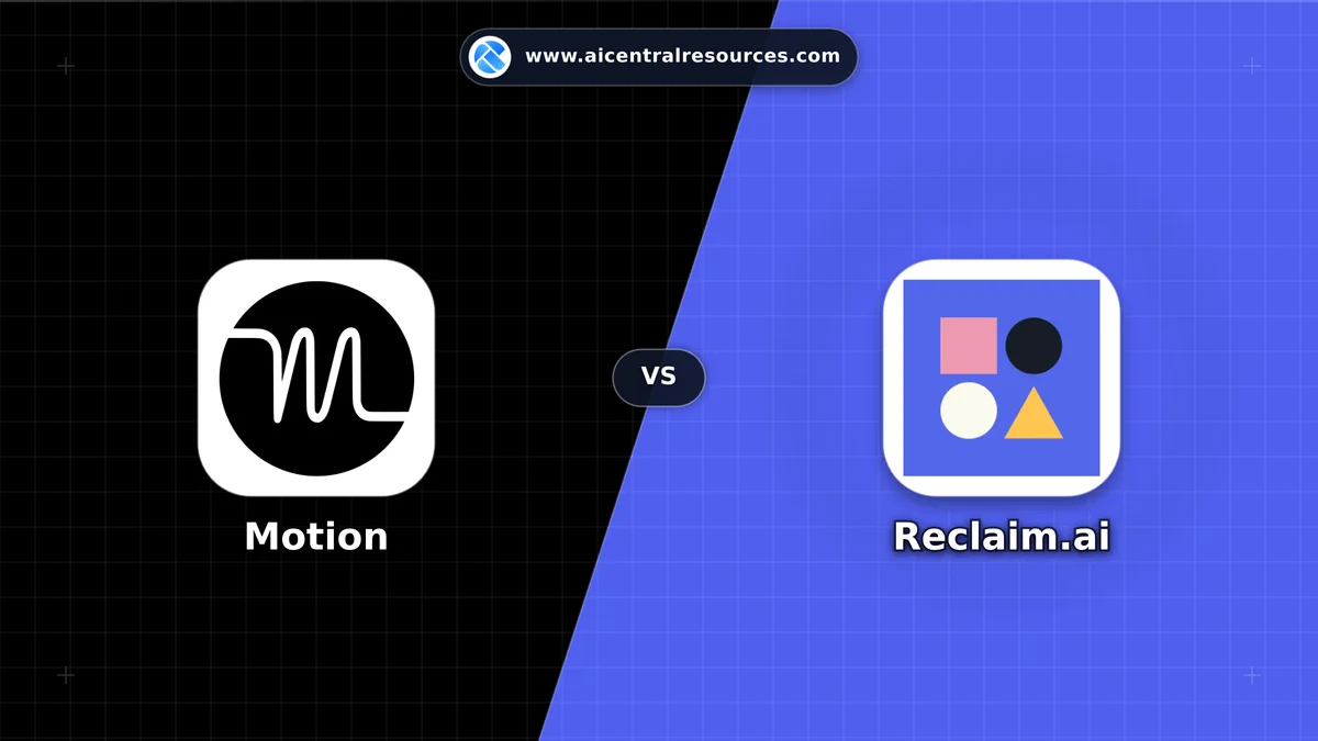 Compare Motion vs Reclaim.ai - Features, Pricing & Performance Matrix Motion vs Reclaim.ai Comparison Battle Card - Features, Pricing & Review in AI No-Code / Automation Tools