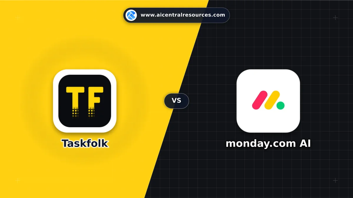 Taskfolk vs monday.com AI Comparison Battle Card - Features, Pricing & Review in AI Productivity Tools