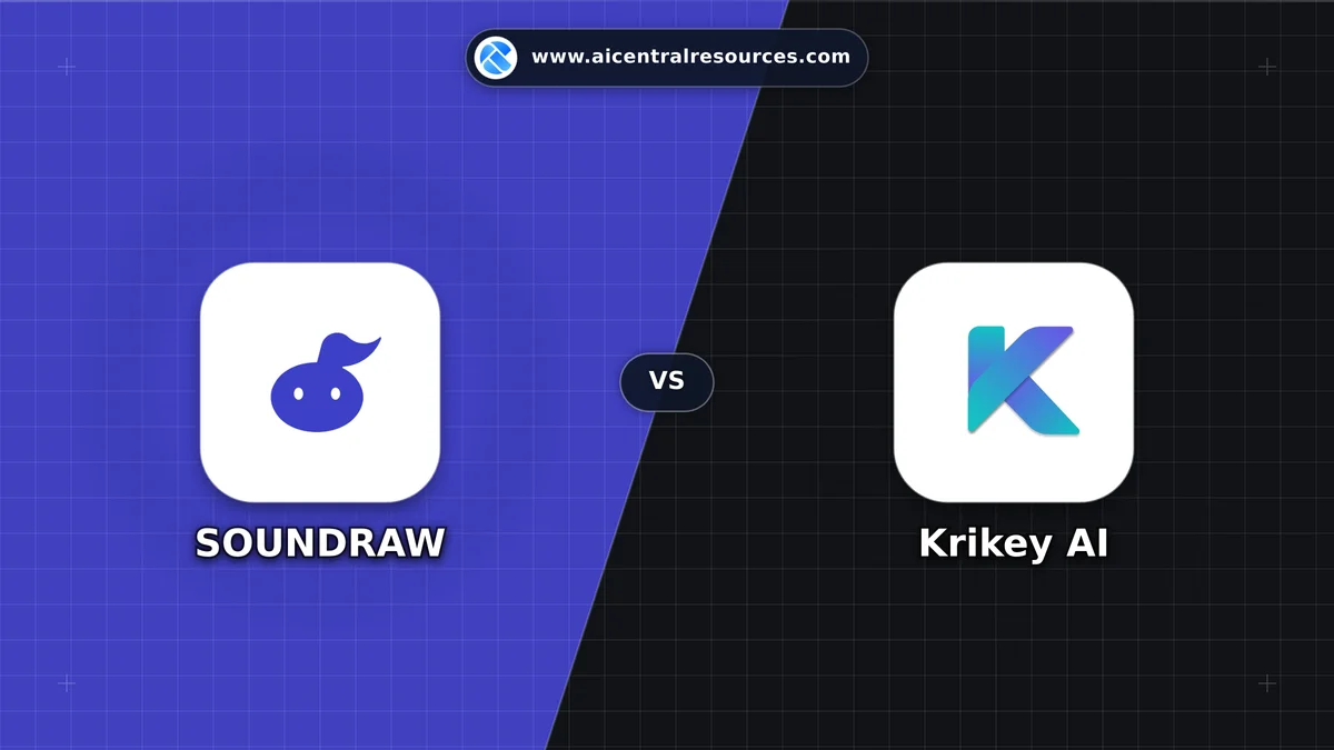 Compare SOUNDRAW vs Krikey AI - Features, Pricing & Performance Matrix SOUNDRAW vs Krikey AI Comparison Battle Card - Features, Pricing & Review in AI Audio & Music Tools