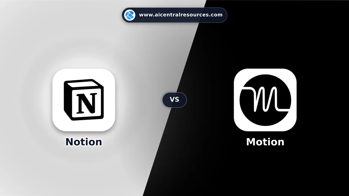 Compare Notion vs Motion - In-Depth Feature Matrix, Pricing & Ratings Notion vs Motion Comparison Battle Card: Features, Pricing & Performance Matrix in AI Productivity Tools