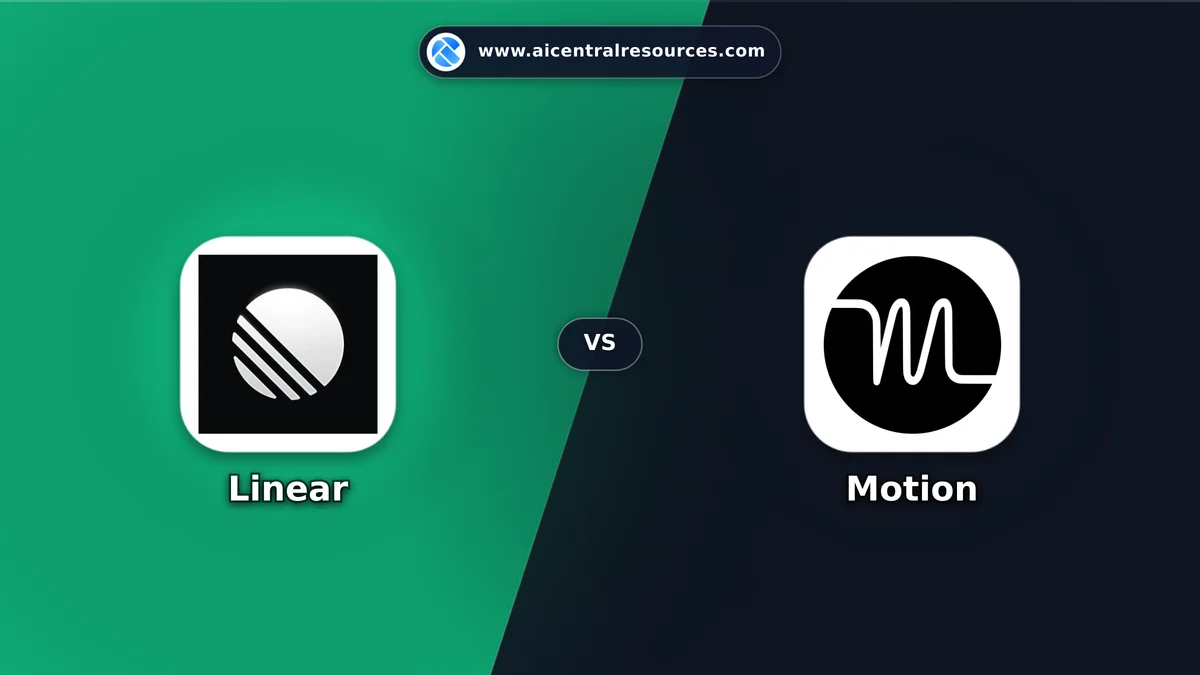 Compare Linear vs Motion - Features, Pricing & Performance Matrix Linear vs Motion Comparison Battle Card - Features, Pricing & Review in AI No-Code / Automation Tools
