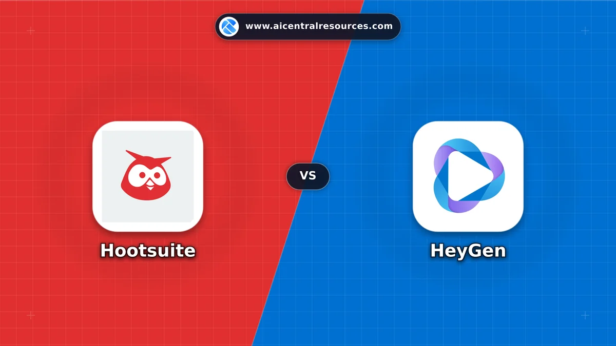 Hootsuite vs HeyGen Comparison Battle Card - Features, Pricing & Review in AI Marketing Tools