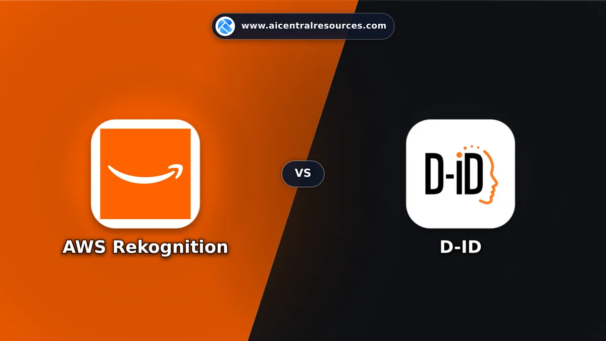 Compare AWS Rekognition vs D-ID - Features, Pricing & Performance Matrix AWS Rekognition vs D-ID Comparison Battle Card - Features, Pricing & Review in AI Cybersecurity Tools