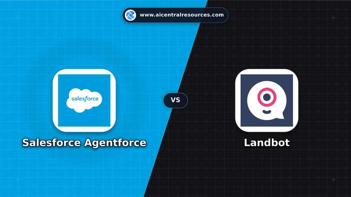 Salesforce Agentforce vs Landbot Comparison Battle Card - Features, Pricing & Review in AI Chatbots