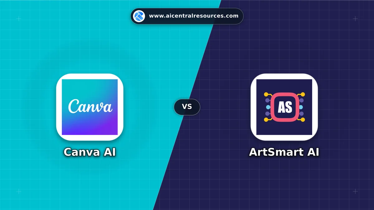 Compare Canva AI vs ArtSmart AI - Features, Pricing & Performance Matrix Canva AI vs ArtSmart AI Comparison Battle Card - Features, Pricing & Review in AI Design Tools