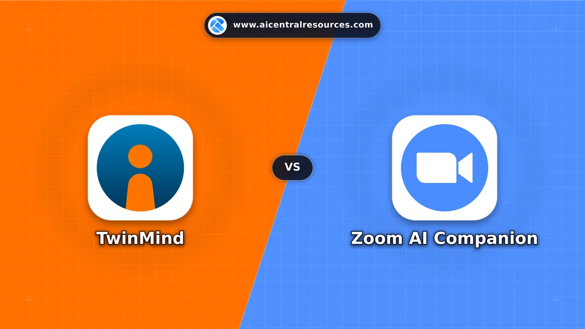 Compare TwinMind vs Zoom AI Companion - In-Depth Feature Matrix, Pricing & Ratings TwinMind vs Zoom AI Companion Comparison Battle Card: Features, Pricing & Performance Matrix in AI Productivity Tools