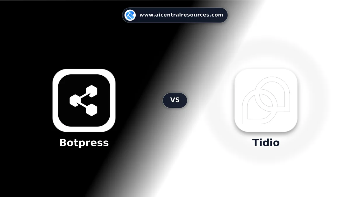 Compare Botpress vs Tidio - In-Depth Feature Matrix, Pricing & Ratings Botpress vs Tidio Comparison Battle Card: Features, Pricing & Performance Matrix in AI E-commerce Tools