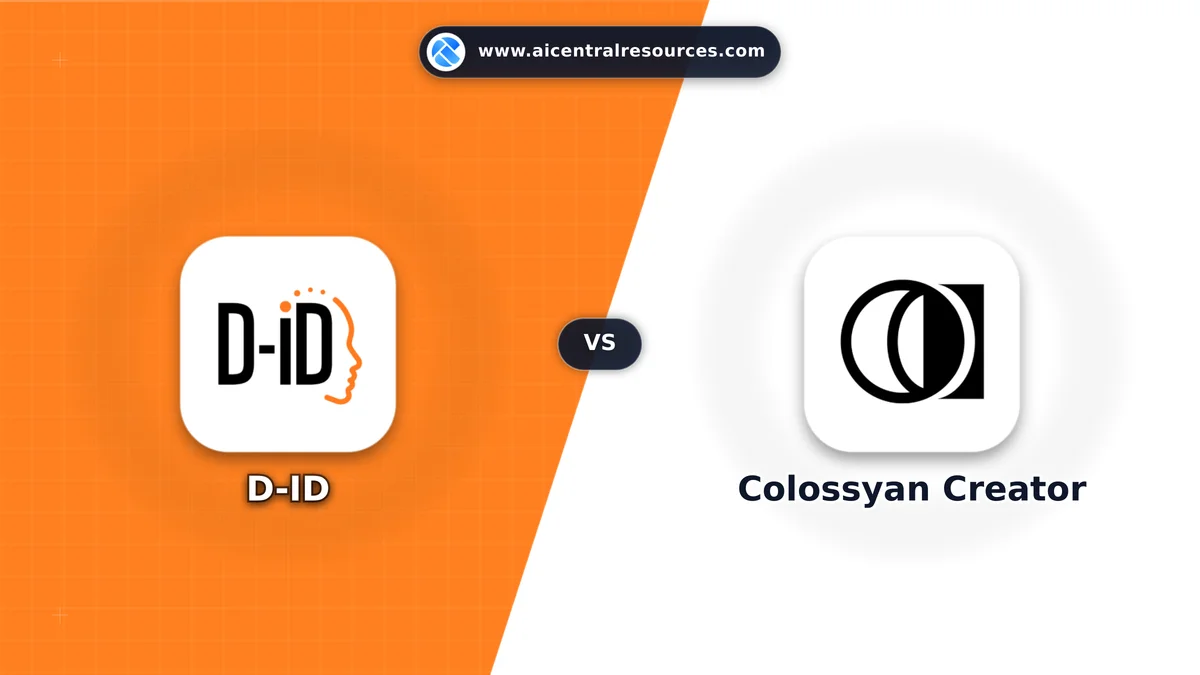 Compare D-ID vs Colossyan Creator - Features, Pricing & Performance Matrix D-ID vs Colossyan Creator Comparison Battle Card - Features, Pricing & Review in AI E-commerce Tools