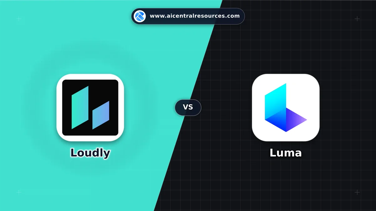 Compare Loudly vs Luma - Features, Pricing & Performance Matrix Loudly vs Luma Comparison Battle Card - Features, Pricing & Review in AI Audio & Music Tools