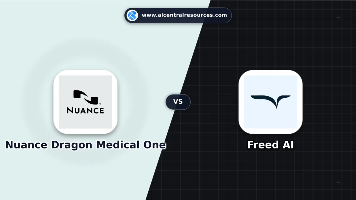 Compare Nuance Dragon Medical One vs Freed AI - Features, Pricing & Performance Matrix Nuance Dragon Medical One vs Freed AI Comparison Battle Card - Features, Pricing & Review in AI Healthcare Tools