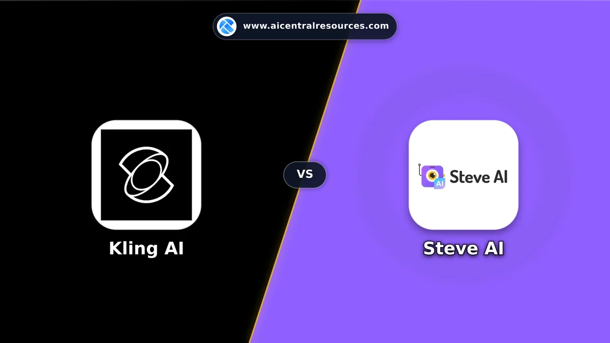 Compare Kling AI vs Steve AI - Features, Pricing & Performance Matrix Kling AI vs Steve AI Comparison Battle Card - Features, Pricing & Review in AI Video Tools