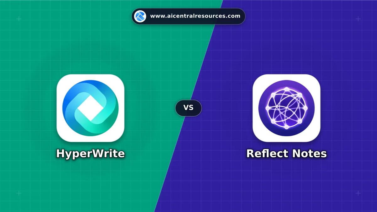 Compare HyperWrite vs Reflect Notes - Features, Pricing & Performance Matrix HyperWrite vs Reflect Notes Comparison Battle Card - Features, Pricing & Review in AI Writing Assistant Tools