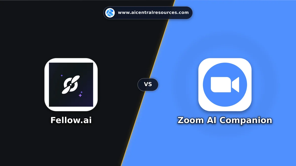 Compare Fellow.ai vs Zoom AI Companion - Features, Pricing & Performance Matrix Fellow.ai vs Zoom AI Companion Comparison Battle Card - Features, Pricing & Review in AI Productivity Tools