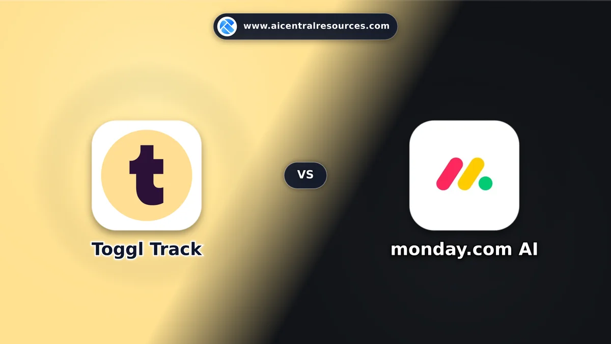 Toggl Track vs monday.com AI Comparison Battle Card: Features, Pricing & Performance Matrix in AI Productivity Tools