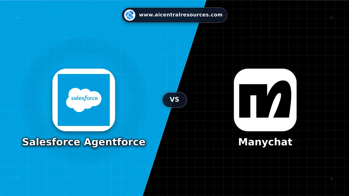 Salesforce Agentforce vs Manychat Comparison Battle Card - Features, Pricing & Review in AI Chatbots