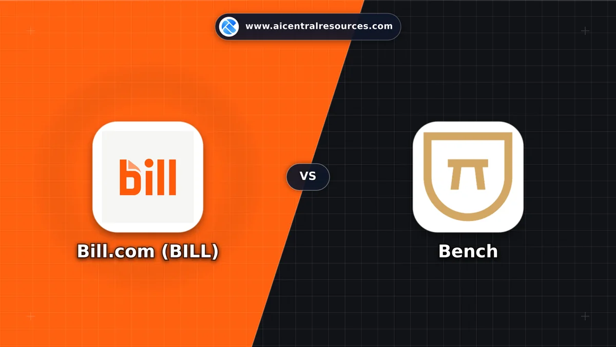 Compare Bench vs Bill.com (BILL) - Features, Pricing & Performance Matrix Bench vs Bill.com (BILL) Comparison Battle Card - Features, Pricing & Review in AI Business & Finance Tools