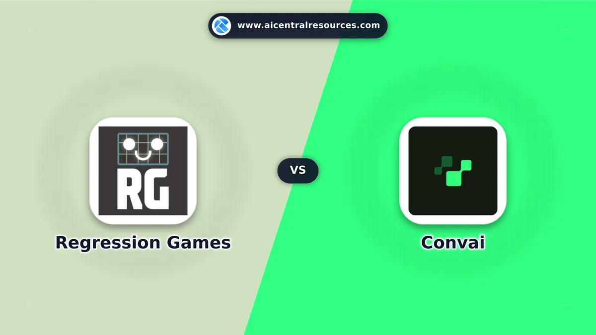 Compare Regression Games vs Convai - Features, Pricing & Performance Matrix Regression Games vs Convai Comparison Battle Card - Features, Pricing & Review in AI Gaming & Entertainment