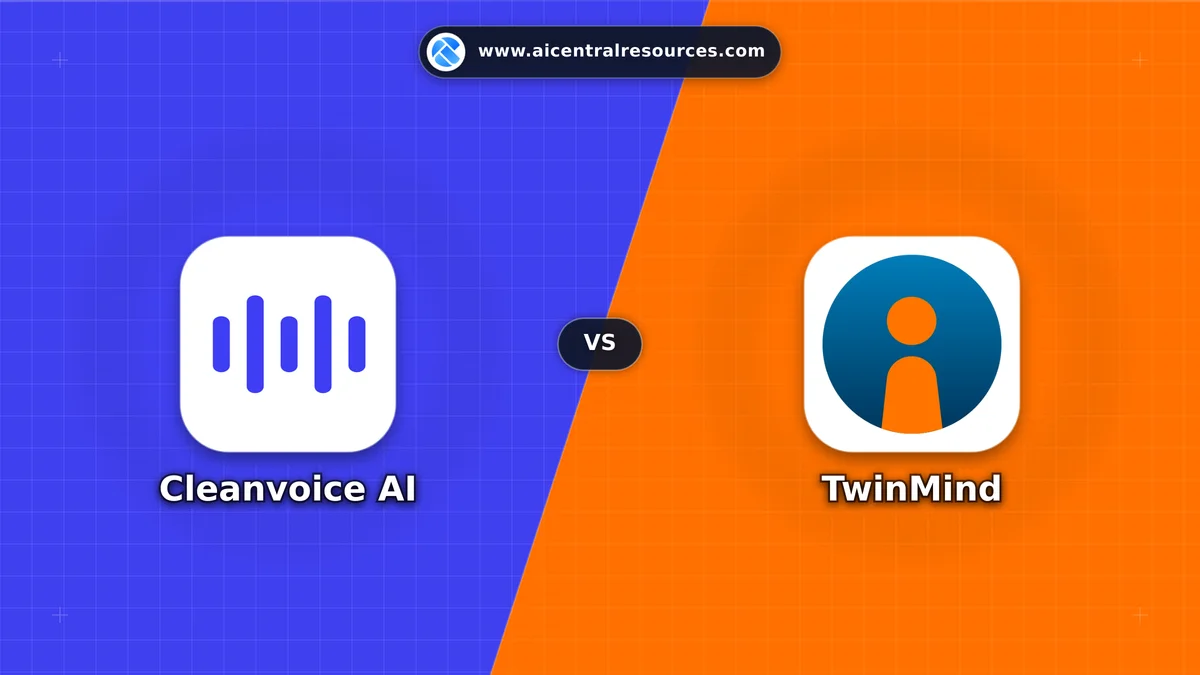 Compare Cleanvoice AI vs TwinMind - Features, Pricing & Performance Matrix Cleanvoice AI vs TwinMind Comparison Battle Card - Features, Pricing & Review in AI Productivity Tools