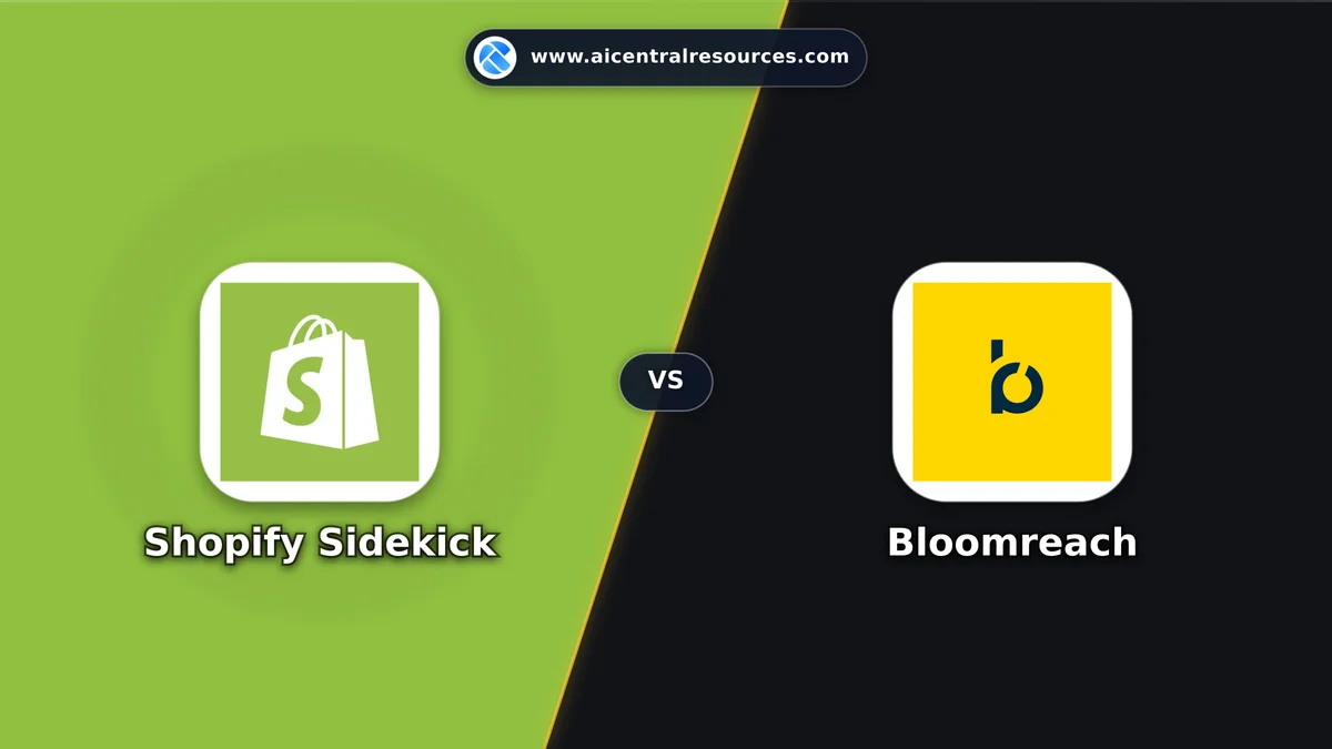 Compare Shopify Sidekick vs Bloomreach - In-Depth Feature Matrix, Pricing & Ratings Shopify Sidekick vs Bloomreach Comparison Battle Card: Features, Pricing & Performance Matrix in AI E-commerce Tools