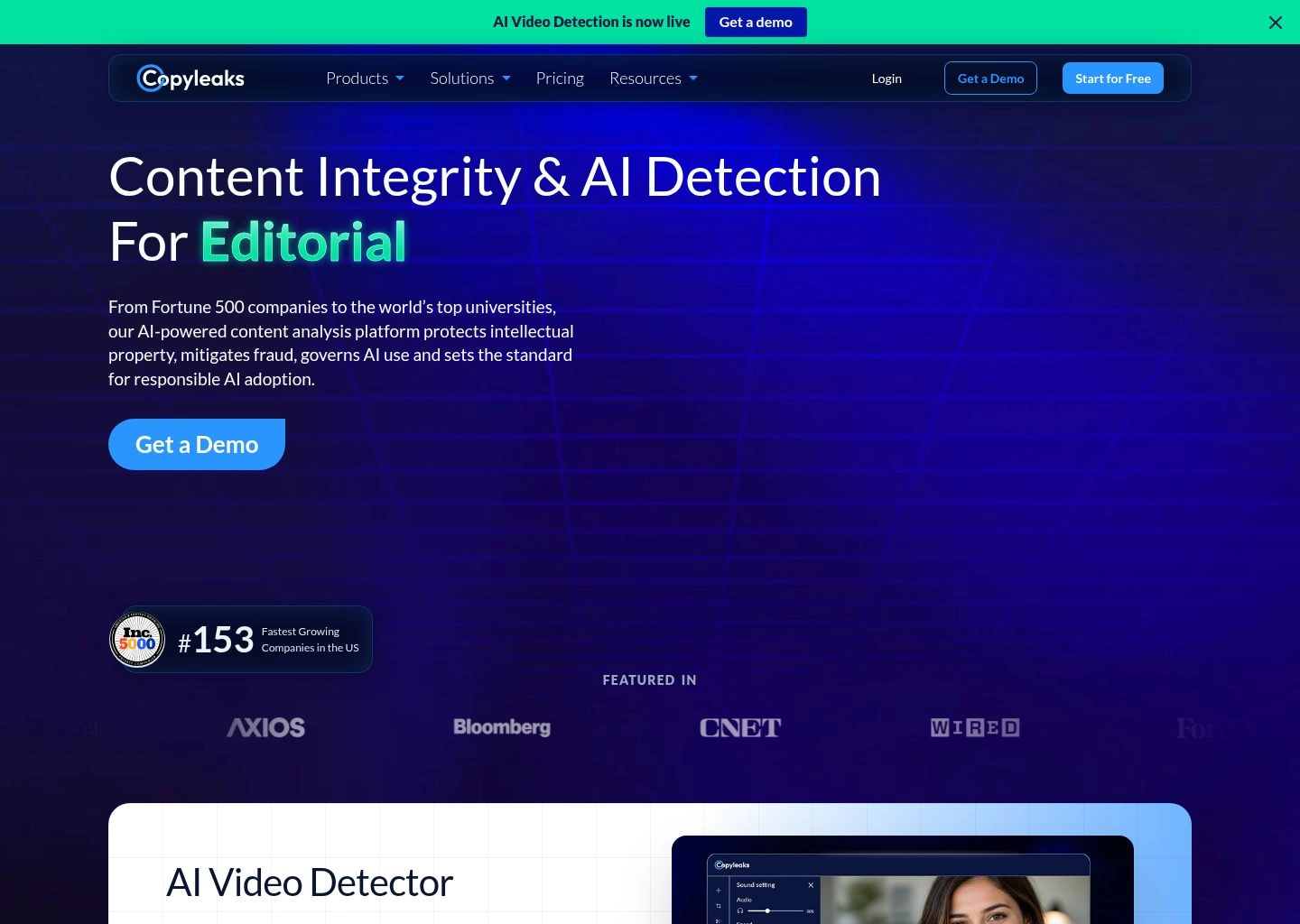 Copyleaks Omni-Model Dual Detection Interface