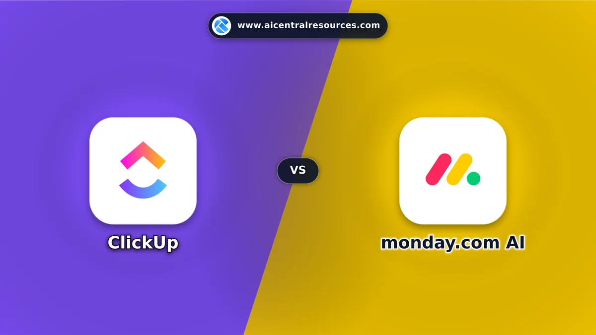 Compare ClickUp vs monday.com AI - In-Depth Feature Matrix, Pricing & Ratings ClickUp vs monday.com AI Comparison Battle Card: Features, Pricing & Performance Matrix in AI Productivity Tools