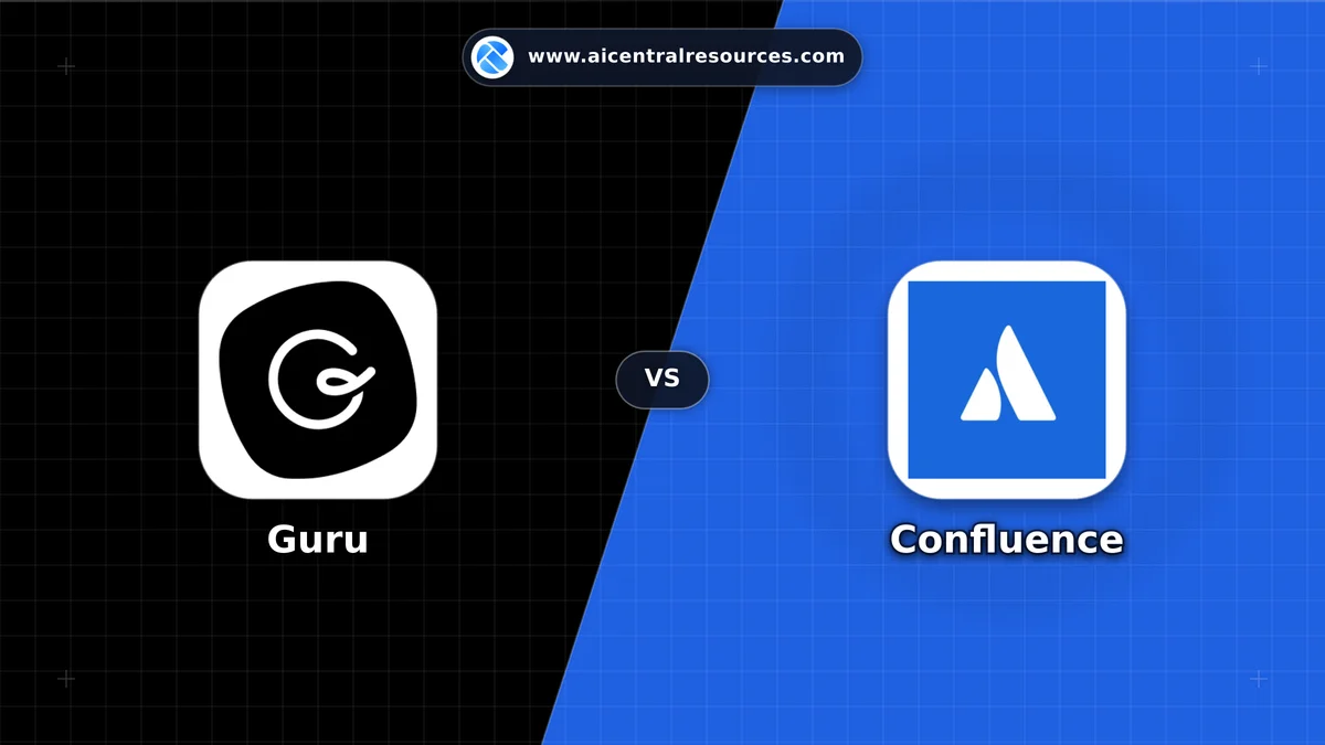 Guru vs Confluence Comparison Battle Card: Features, Pricing & Performance Matrix in AI Productivity Tools