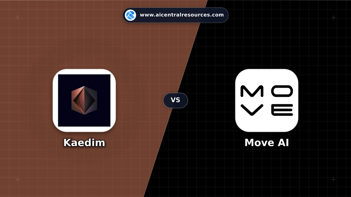 Compare Kaedim vs Move AI - Features, Pricing & Performance Matrix Kaedim vs Move AI Comparison Battle Card - Features, Pricing & Review in AI Design Tools