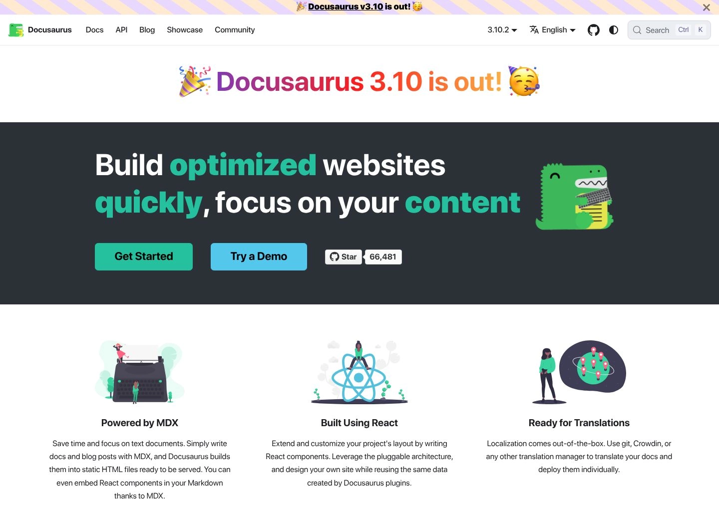 Docusaurus Open-Source Documentation Framework