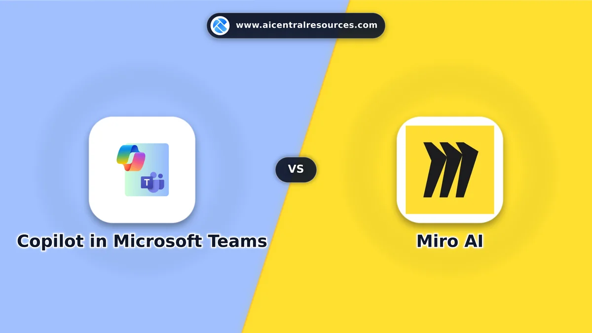 Copilot in Microsoft Teams vs Miro AI Comparison Battle Card - Features, Pricing & Review in AI Productivity Tools