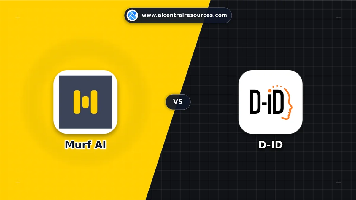 Compare Murf AI vs D-ID - Features, Pricing & Performance Matrix Murf AI vs D-ID Comparison Battle Card - Features, Pricing & Review in AI Video Tools