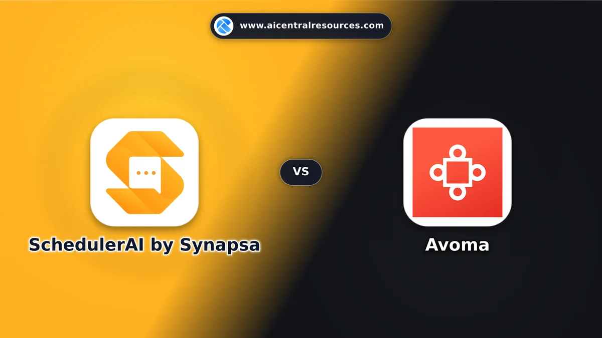 Compare SchedulerAI by Synapsa vs Avoma - Features, Pricing & Performance Matrix SchedulerAI by Synapsa vs Avoma Comparison Battle Card - Features, Pricing & Review in AI Marketing Tools