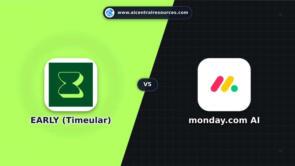EARLY (Timeular) vs monday.com AI Comparison Battle Card: Features, Pricing & Performance Matrix in AI Productivity Tools