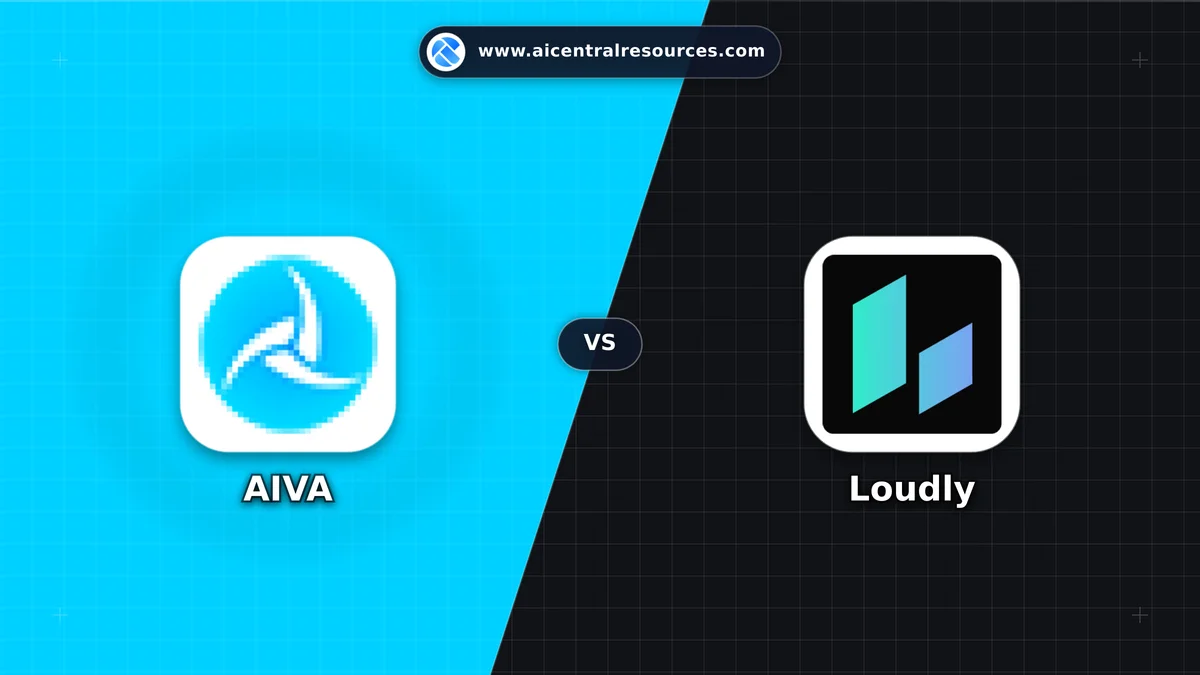 Compare AIVA vs Loudly - Features, Pricing & Performance Matrix AIVA vs Loudly Comparison Battle Card - Features, Pricing & Review in AI Audio & Music Tools