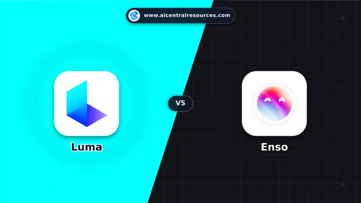 Compare Luma vs Enso - Features, Pricing & Performance Matrix Luma vs Enso Comparison Battle Card - Features, Pricing & Review in AI Marketing Tools