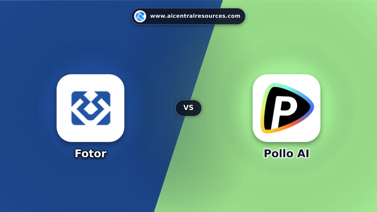 Fotor vs Pollo AI Comparison Battle Card - Features, Pricing & Review in AI E-commerce Tools