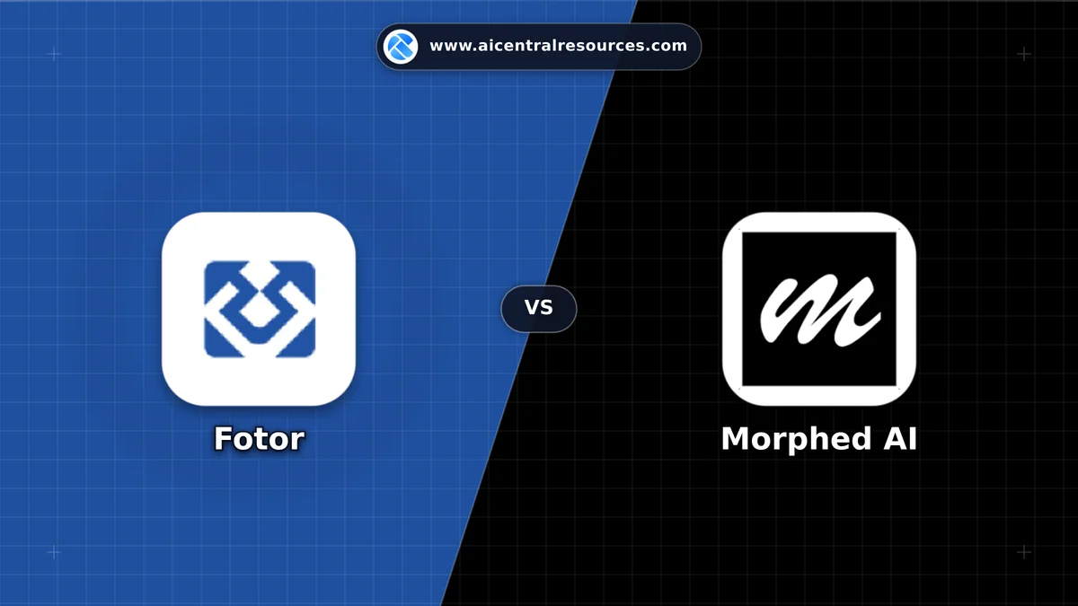 Fotor vs Morphed AI Comparison Battle Card - Features, Pricing & Review in AI E-commerce Tools