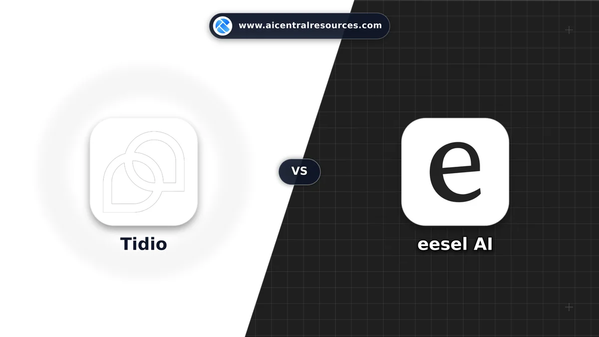 Tidio vs eesel AI Comparison Battle Card - Features, Pricing & Review in AI E-commerce Tools