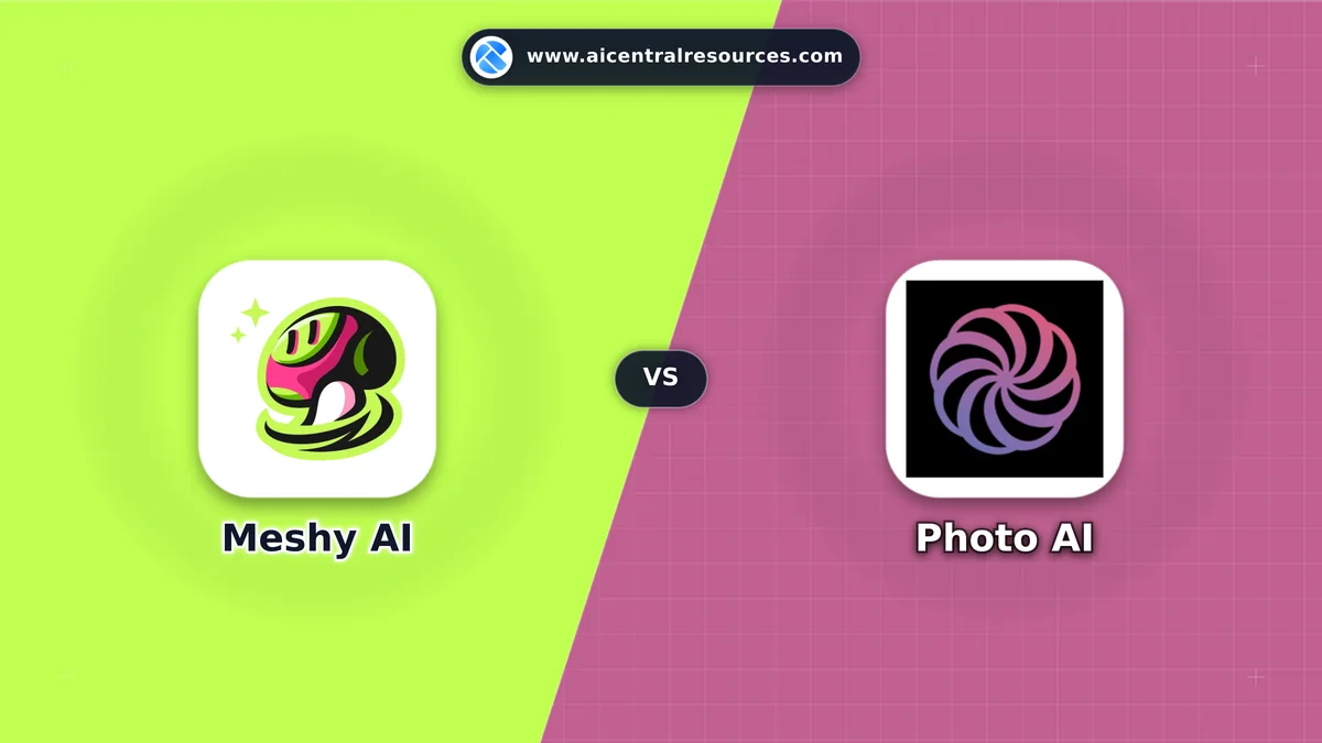 Meshy AI vs Photo AI Comparison Battle Card - Features, Pricing & Review in AI E-commerce Tools