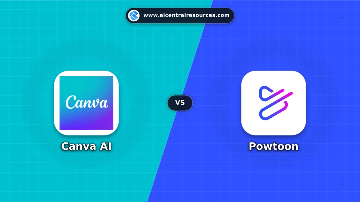Compare Canva AI vs Powtoon - Features, Pricing & Performance Matrix Canva AI vs Powtoon Comparison Battle Card - Features, Pricing & Review in AI Design Tools