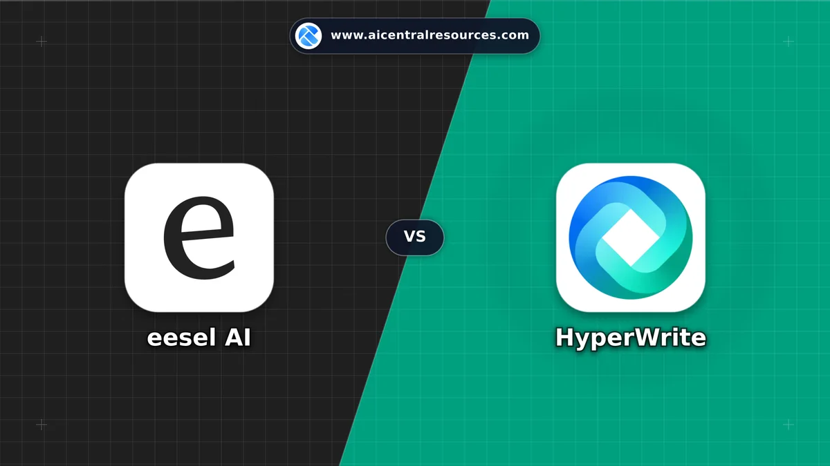 eesel AI vs HyperWrite Comparison Battle Card - Features, Pricing & Review in AI Writing Assistant Tools