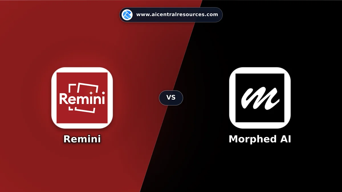 Compare Remini vs Morphed AI - Features, Pricing & Performance Matrix Remini vs Morphed AI Comparison Battle Card - Features, Pricing & Review in AI Design Tools