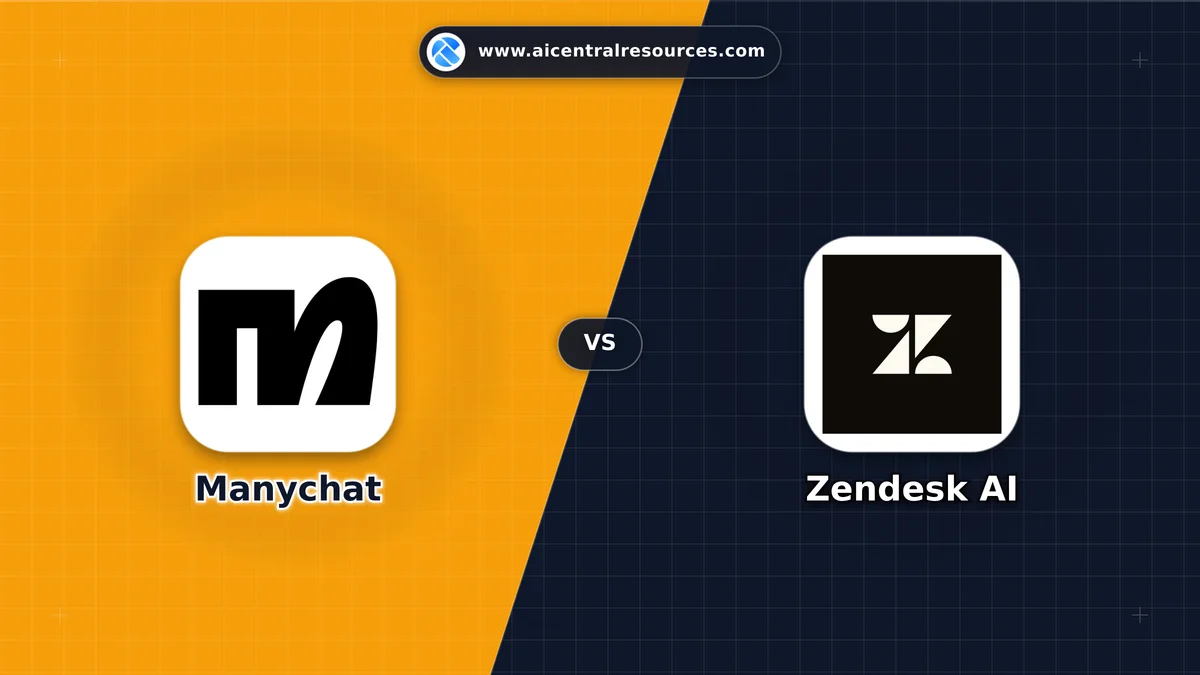 Manychat vs Zendesk AI Comparison Battle Card - Features, Pricing & Review in AI Chatbots