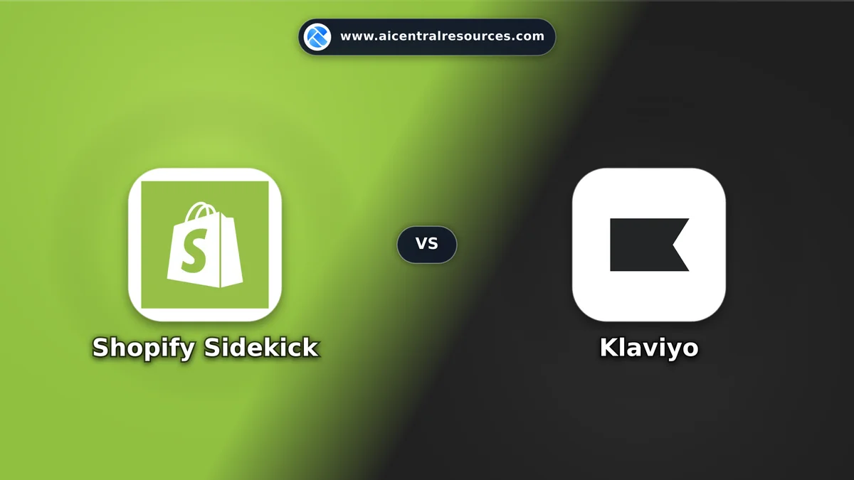 Compare Shopify Sidekick vs Klaviyo - In-Depth Feature Matrix, Pricing & Ratings Shopify Sidekick vs Klaviyo Comparison Battle Card: Features, Pricing & Performance Matrix in AI E-commerce Tools