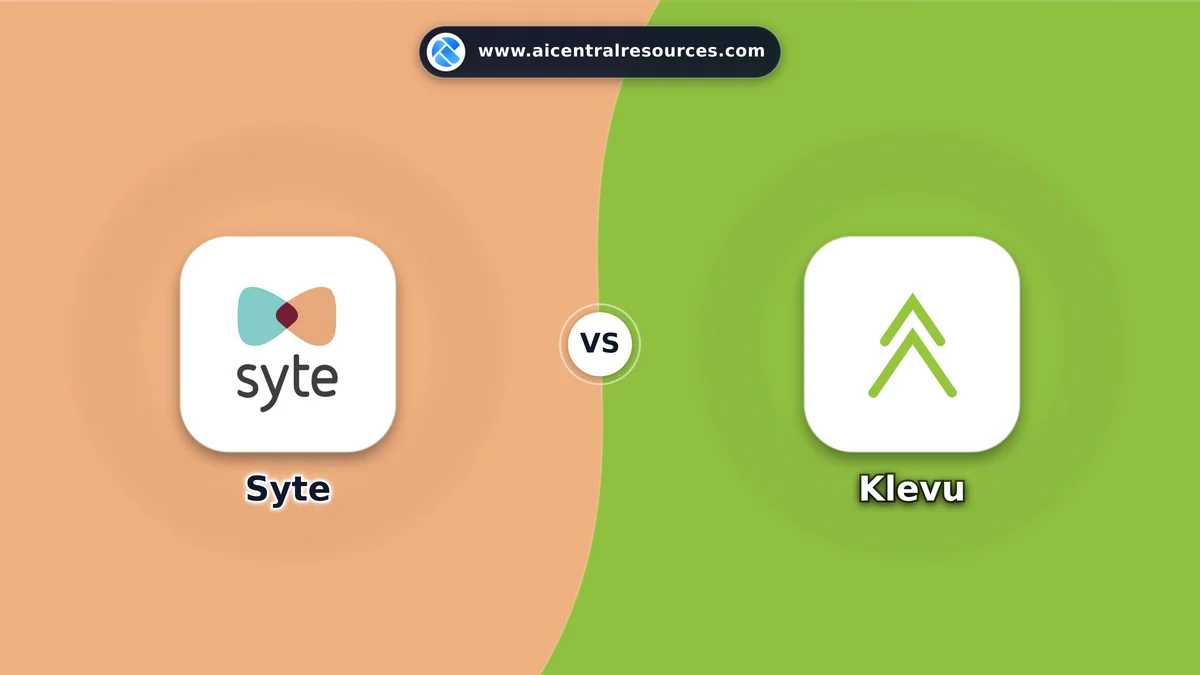 Compare Syte vs Klevu - In-Depth Feature Matrix, Pricing & Ratings Syte vs Klevu Comparison Battle Card: Features, Pricing & Performance Matrix in AI E-commerce Tools