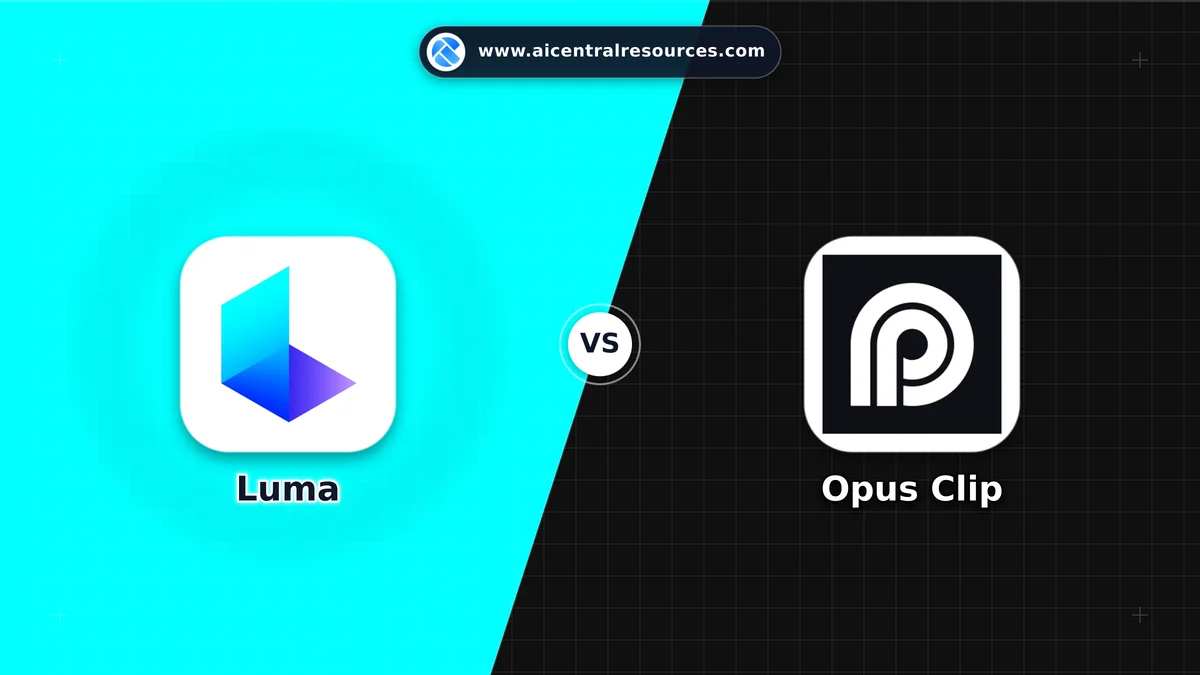 Compare Luma vs Opus Clip - Features, Pricing & Performance Matrix Luma vs Opus Clip Comparison Battle Card - Features, Pricing & Review in AI Video Tools