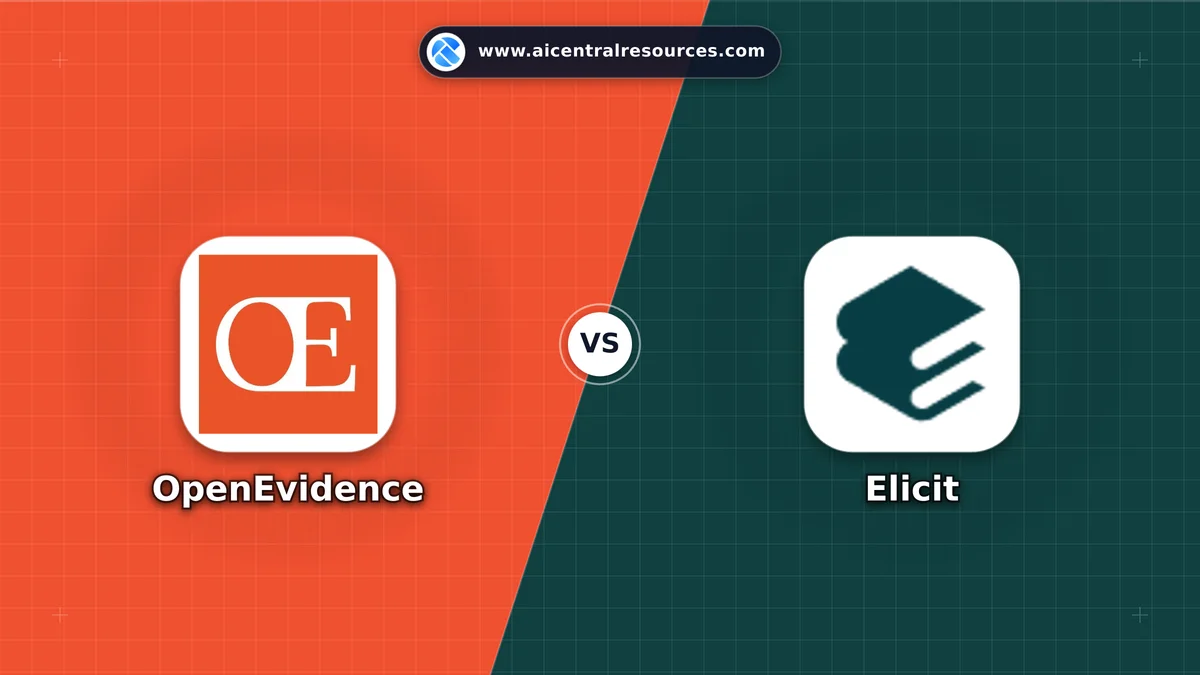 Compare OpenEvidence vs Elicit - Features, Pricing & Performance Matrix OpenEvidence vs Elicit Comparison Battle Card - Features, Pricing & Review in AI Research & Education Tools